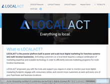 Tablet Screenshot of localact.com
